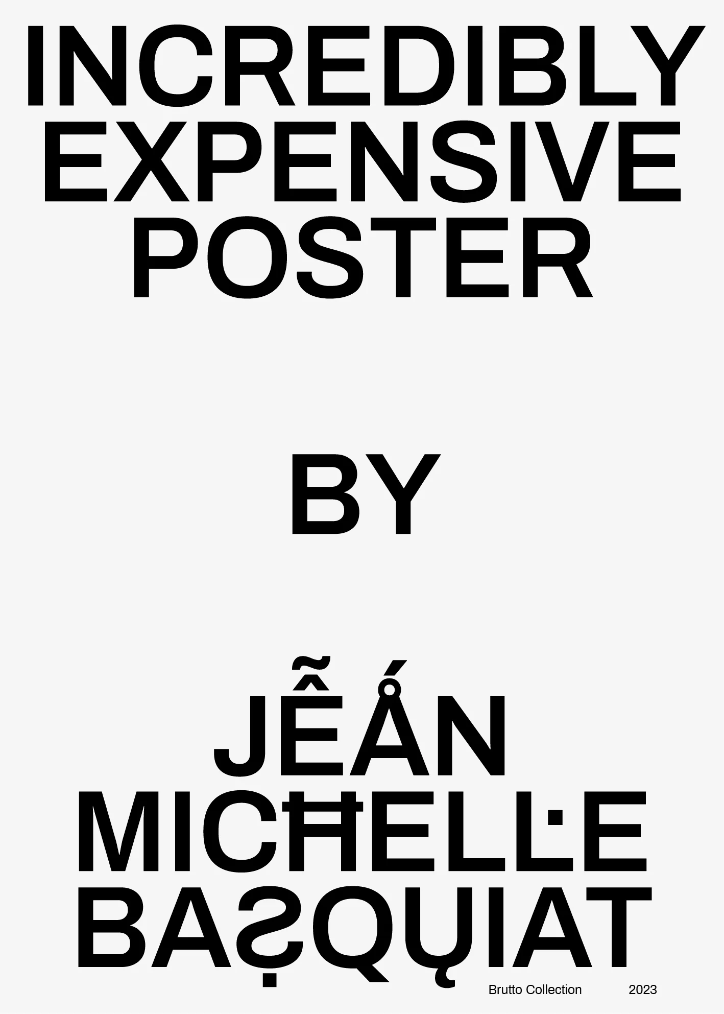 Αφίσα Incredibly expensive poster 50x70