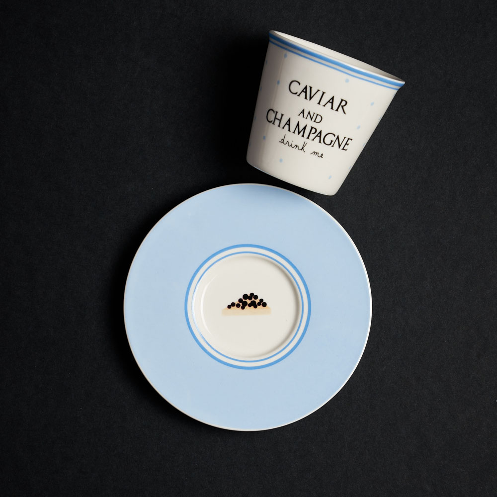 Σετ Πιάτο και Κούπα - Caviar