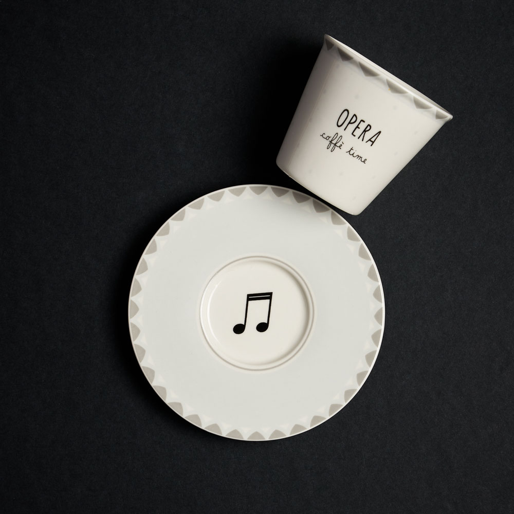 Σετ Πιάτο και Κούπα - Opera