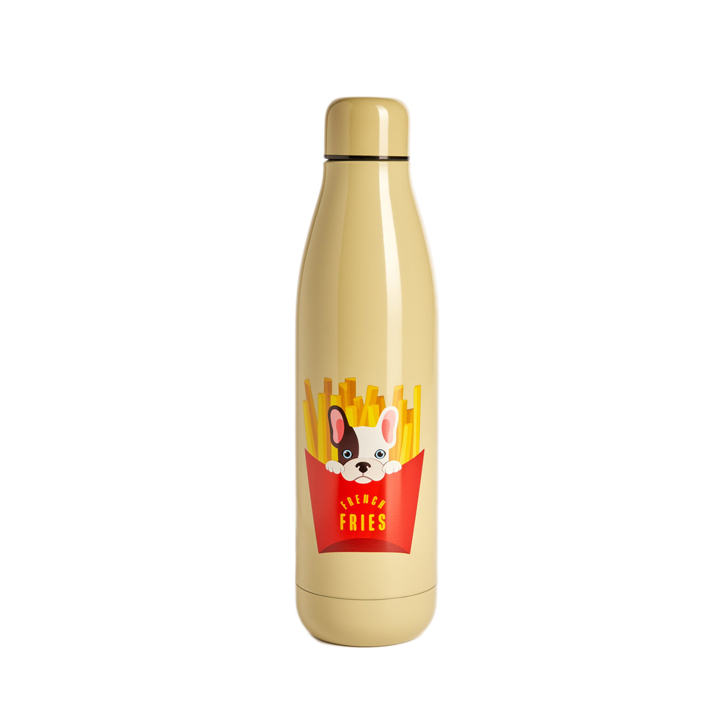 304 Stainless Steel Thermo Bottle - French Fries 500 ml