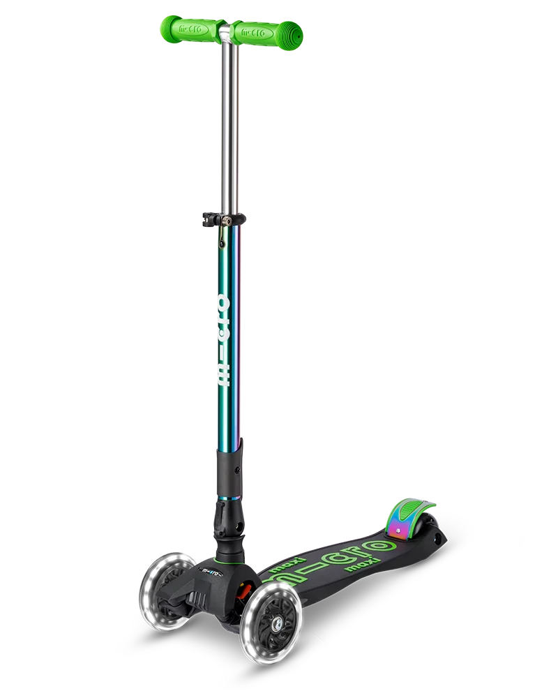 Maxi Micro Deluxe Foldable LED Neochrome Green