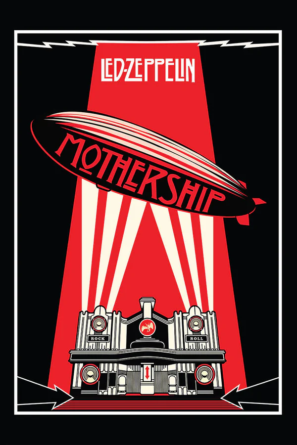 Fine Art Print Αφίσα Led Zeppelin – Mothership 30x40cm