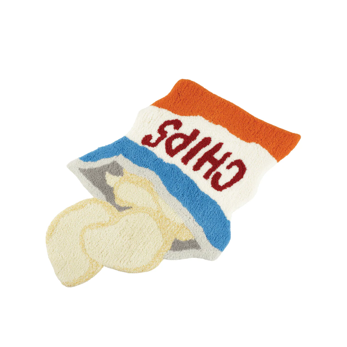 Chips Rug Χειροποίητο Χαλί Σχήματος Συσκευασίας Chips – Miyoshi Rug