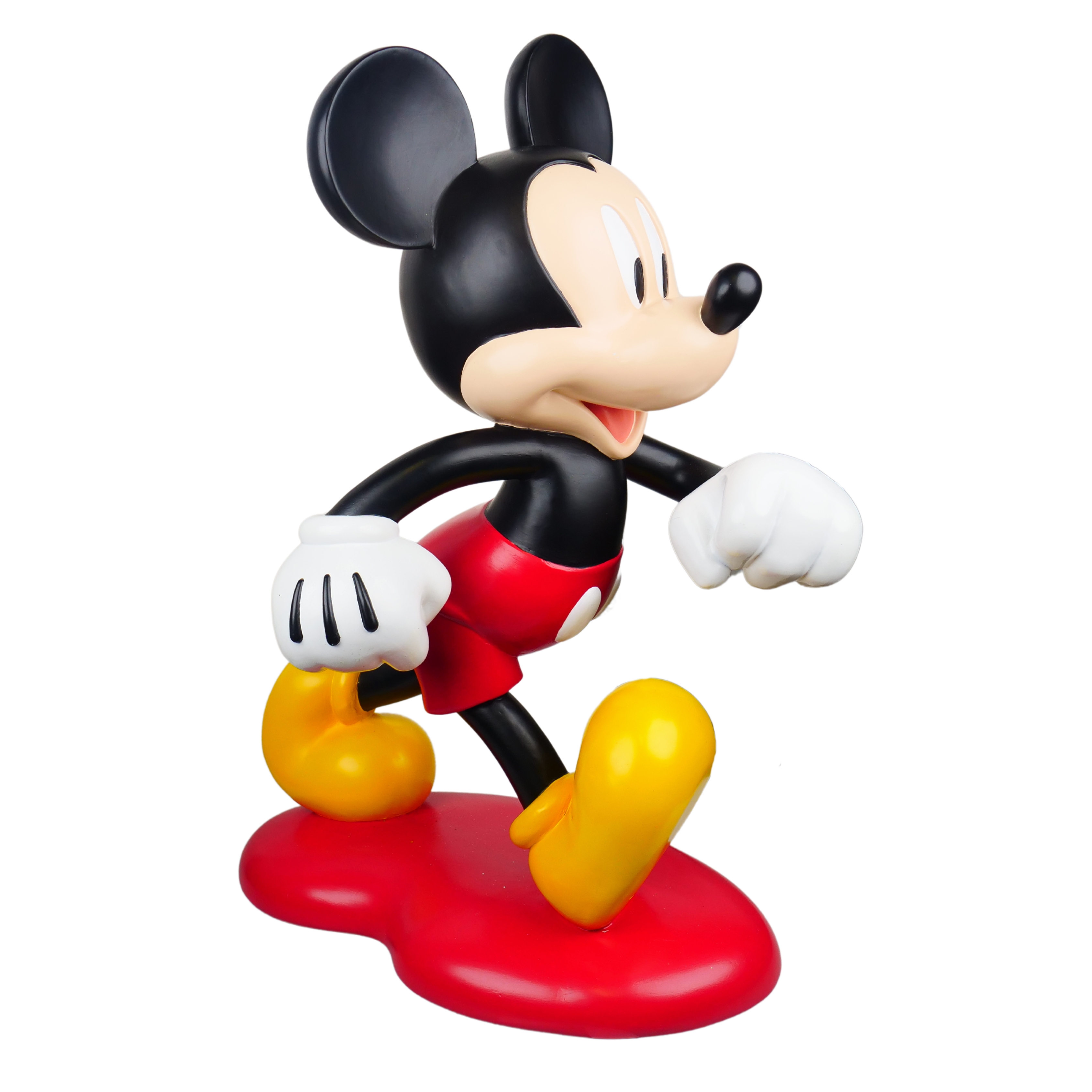 Garden Statue polyresin 3D walking Mickey 70cm