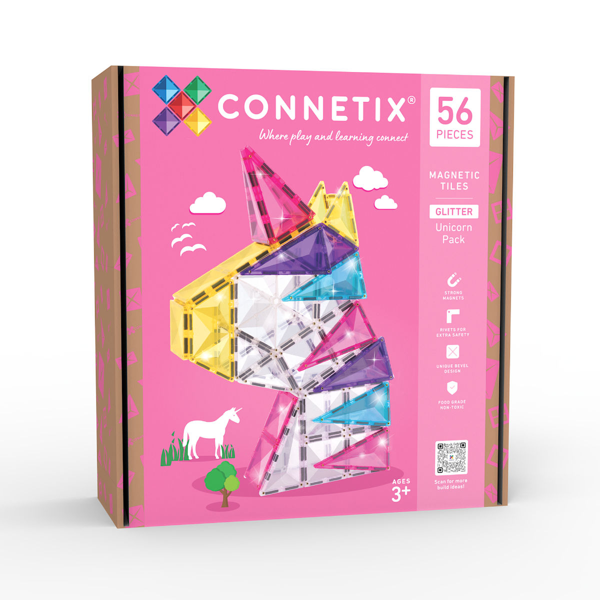 Σετ Γκλιτερ Μονόκερος - 56 τεμάχια