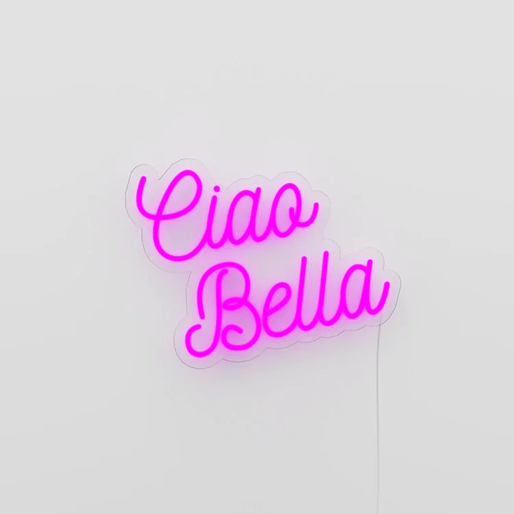 Ciao Bella Neon - Επιτοίχιο USB Φωτιστικό LED CANDY SHOCK, 40cm