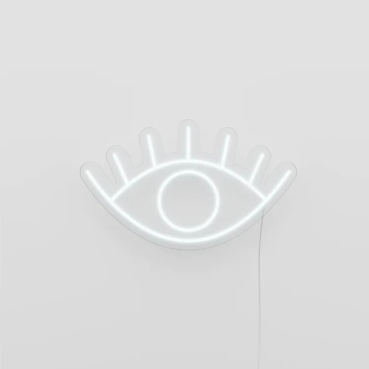 Επιτοίχιο USB Φωτιστικό Neon LED 40 x 24,8 x 0,55cm - Μάτι