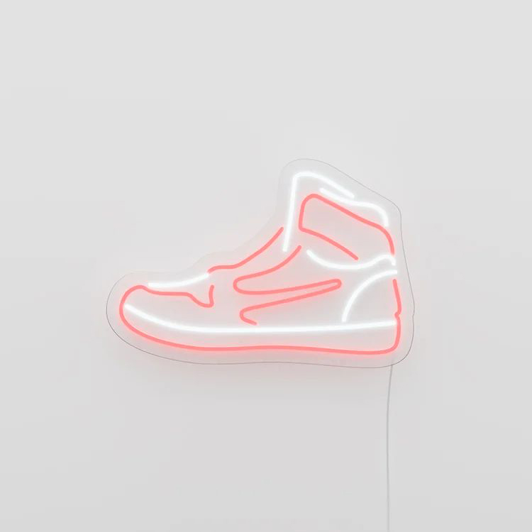 Επιτοίχιο USB Φωτιστικό Neon LED 40 x 26,8 x 0,55cm - Παπούτσι