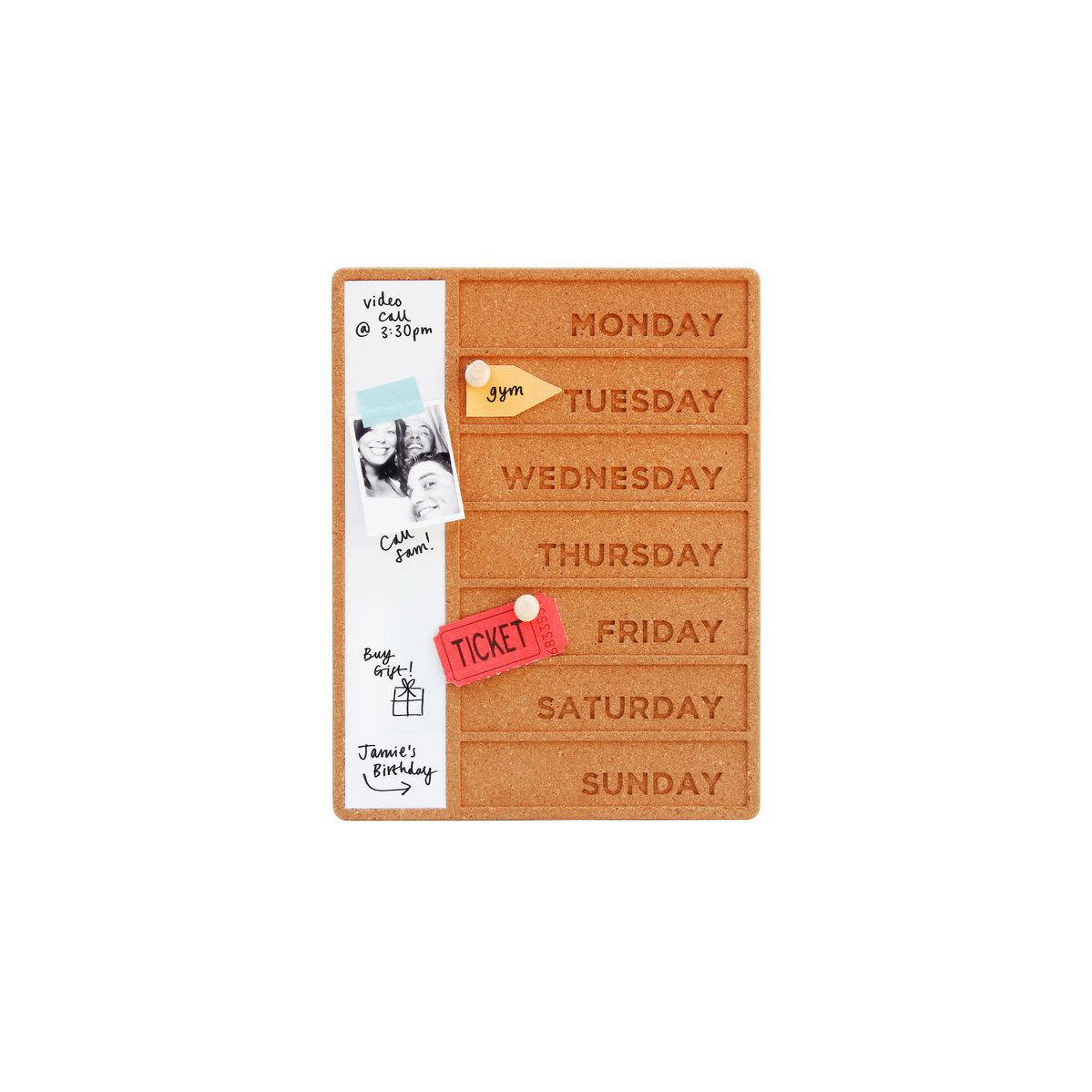 Suck UK Εβδομαδιαίο Planner από Φελλό