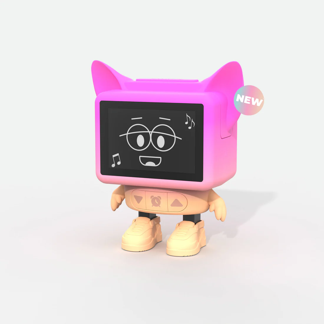 DANCING CLOCK - PINK