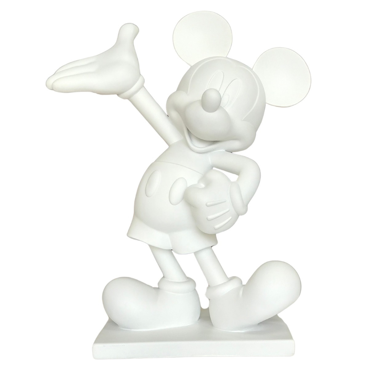 Garden Statue polyresin 3D Mickey white 45cm