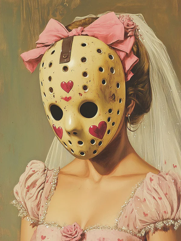 Fine Art Print Αφίσα Friday the 14th by Dalmatian Nation 30x40cm