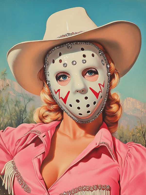 Fine Art Print Αφίσα Moonshine Molly by Dalmatian Nation 30x40cm