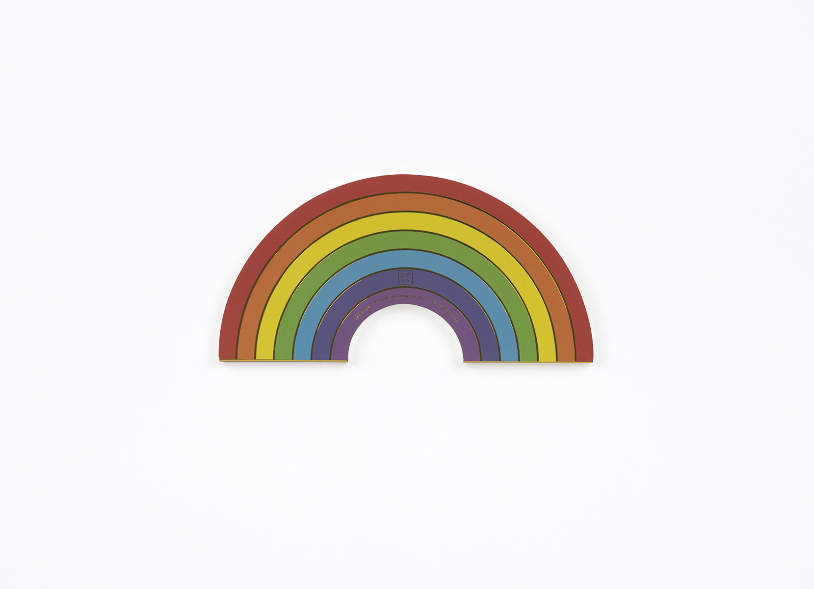 Oversized Rainbow Notebook