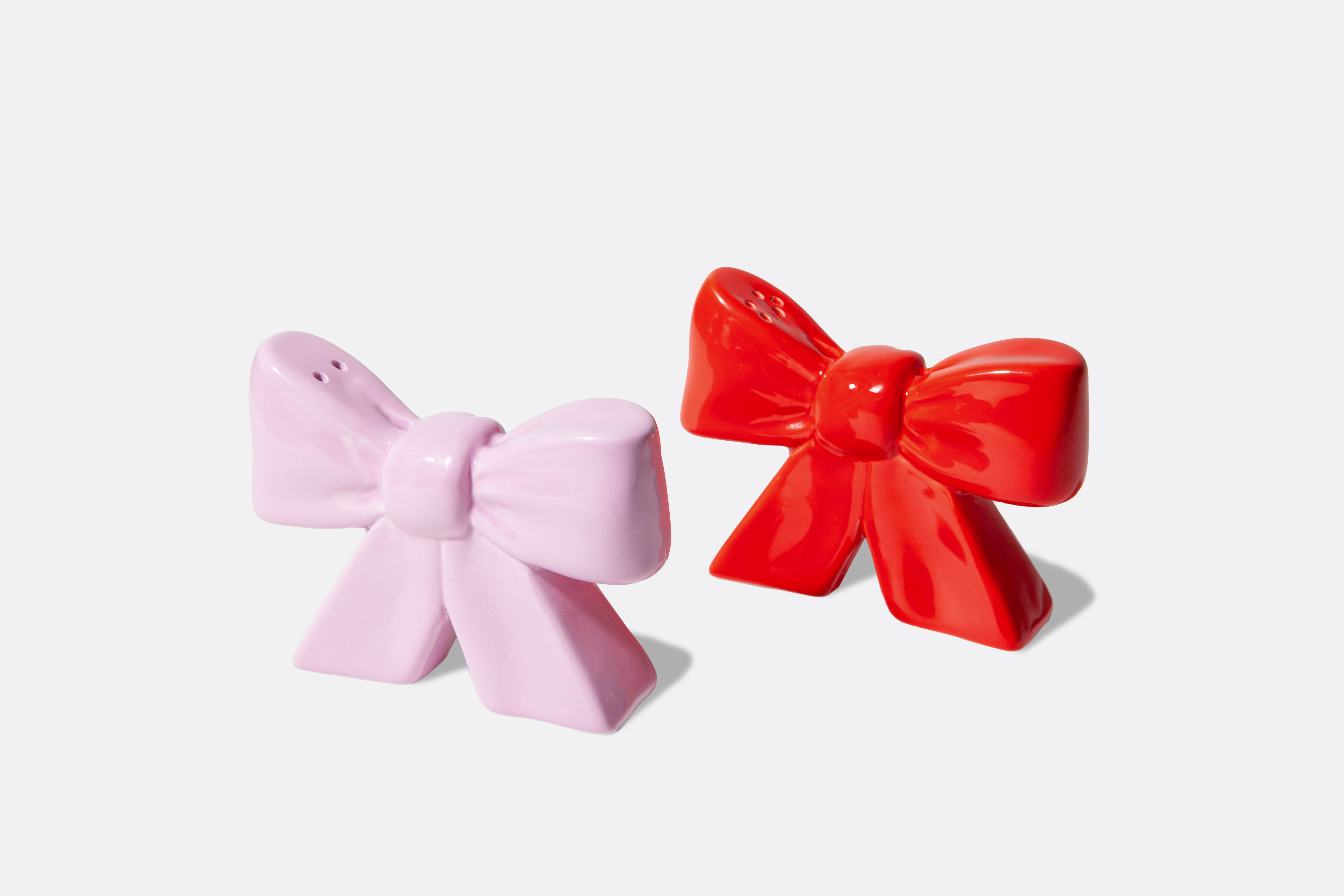 Bow Collection | Σετ Αλατοπίπερο - Ρόζ Κόκκινο