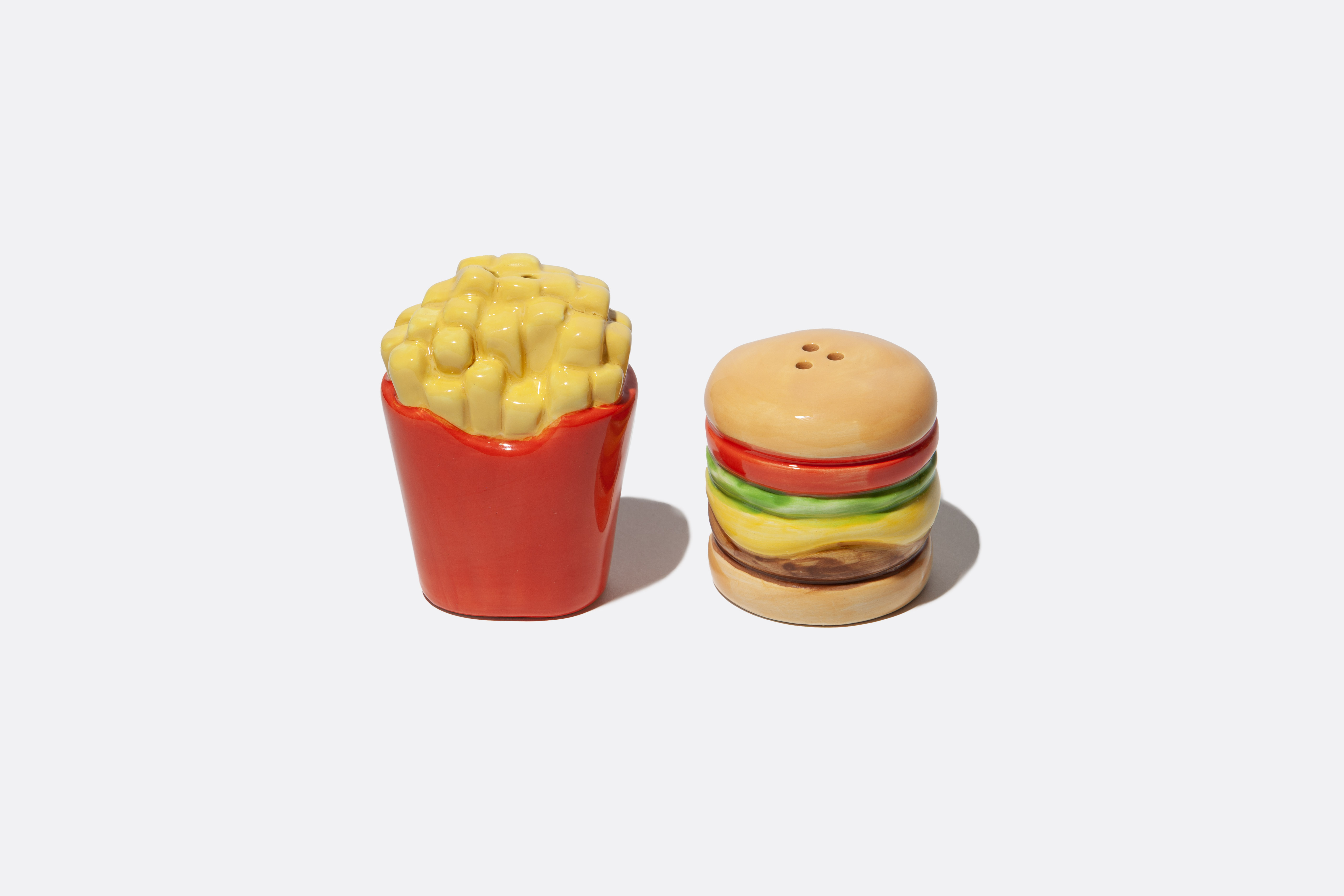 Fast Food Collection | Σετ Αλατοπίπερο - Πολύχρωμο