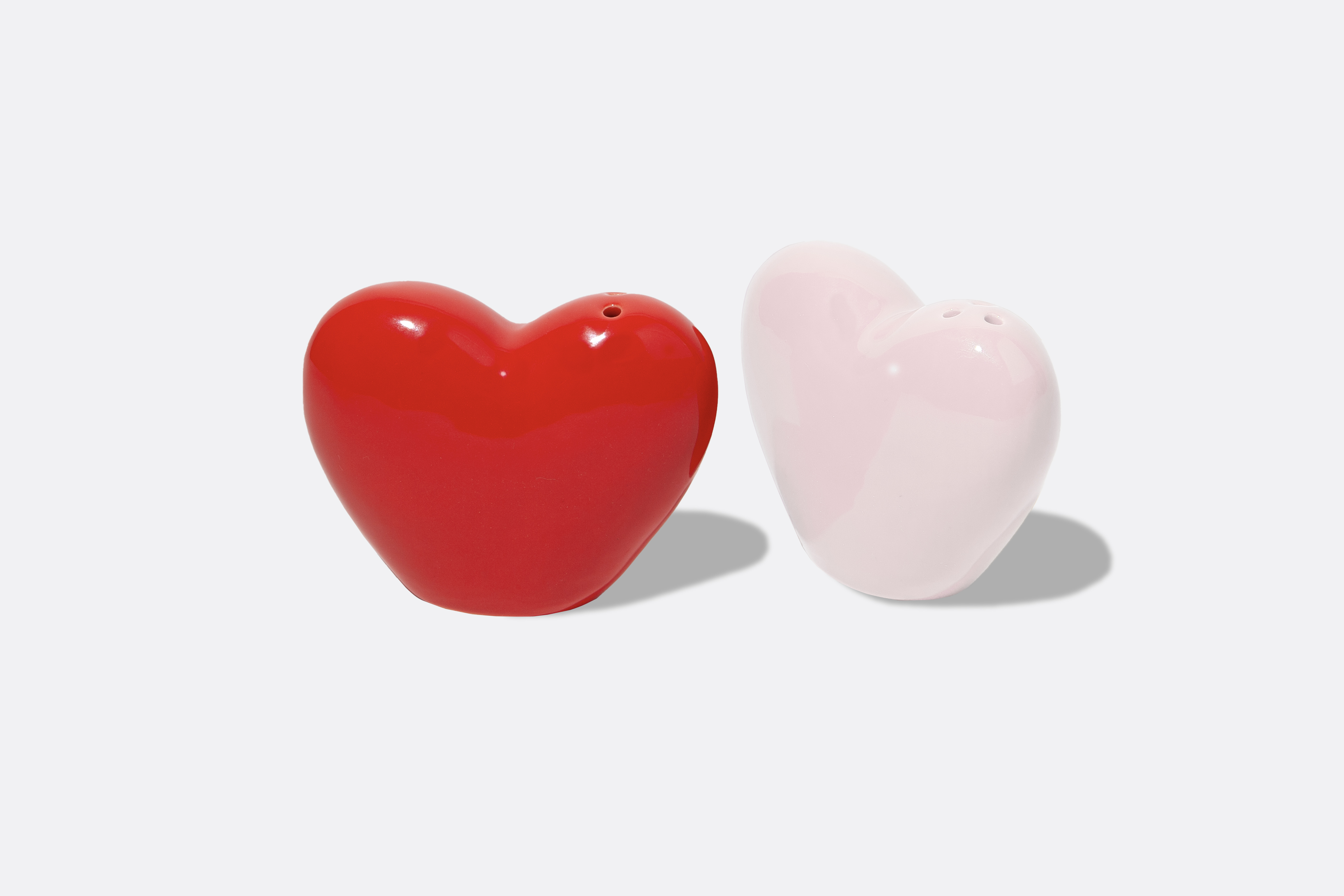 Love Collection | Σετ Αλατοπίπερο - Ροζ, Κόκκινο