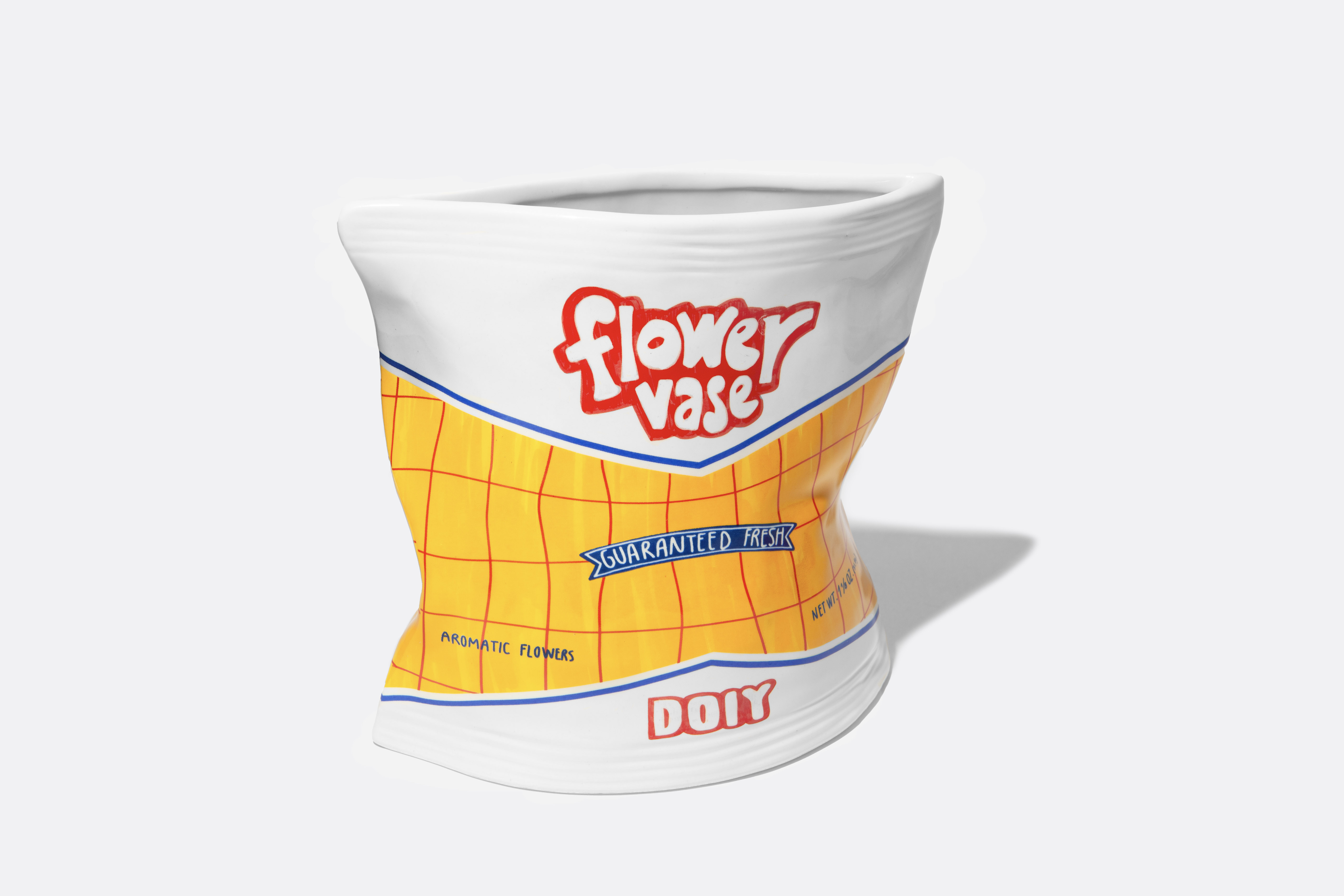 Corner Shop Collection | Βάζο - Κίτρινο, Λευκό