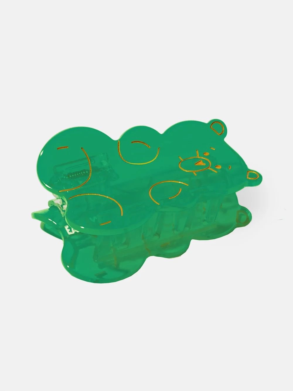 Κλάμερ Μαλλιών Gummy Green