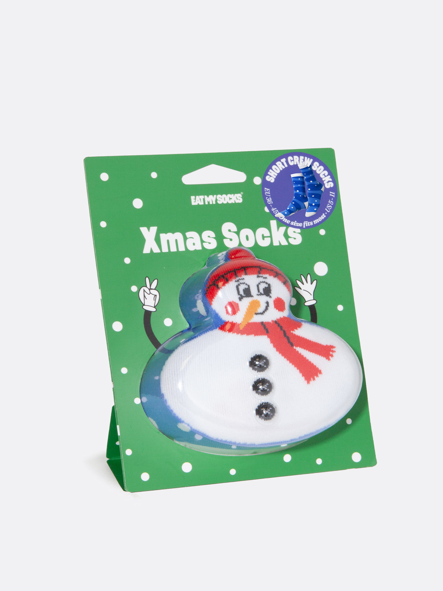 EMS, Socks, Adults, Xmas, Snowman