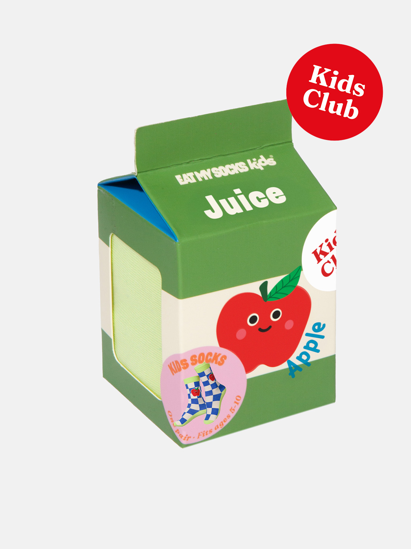 EMS, Socks, Kids, Juice, Apple