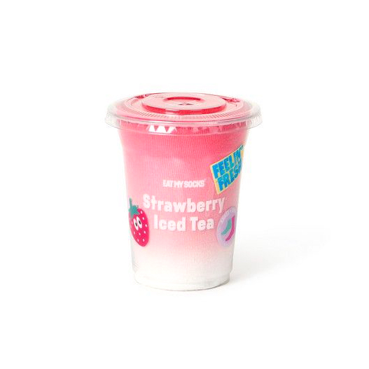 Σετ 2 Ζευγάρια Κάλτσες Παγωμένο Τσάι Φράουλα