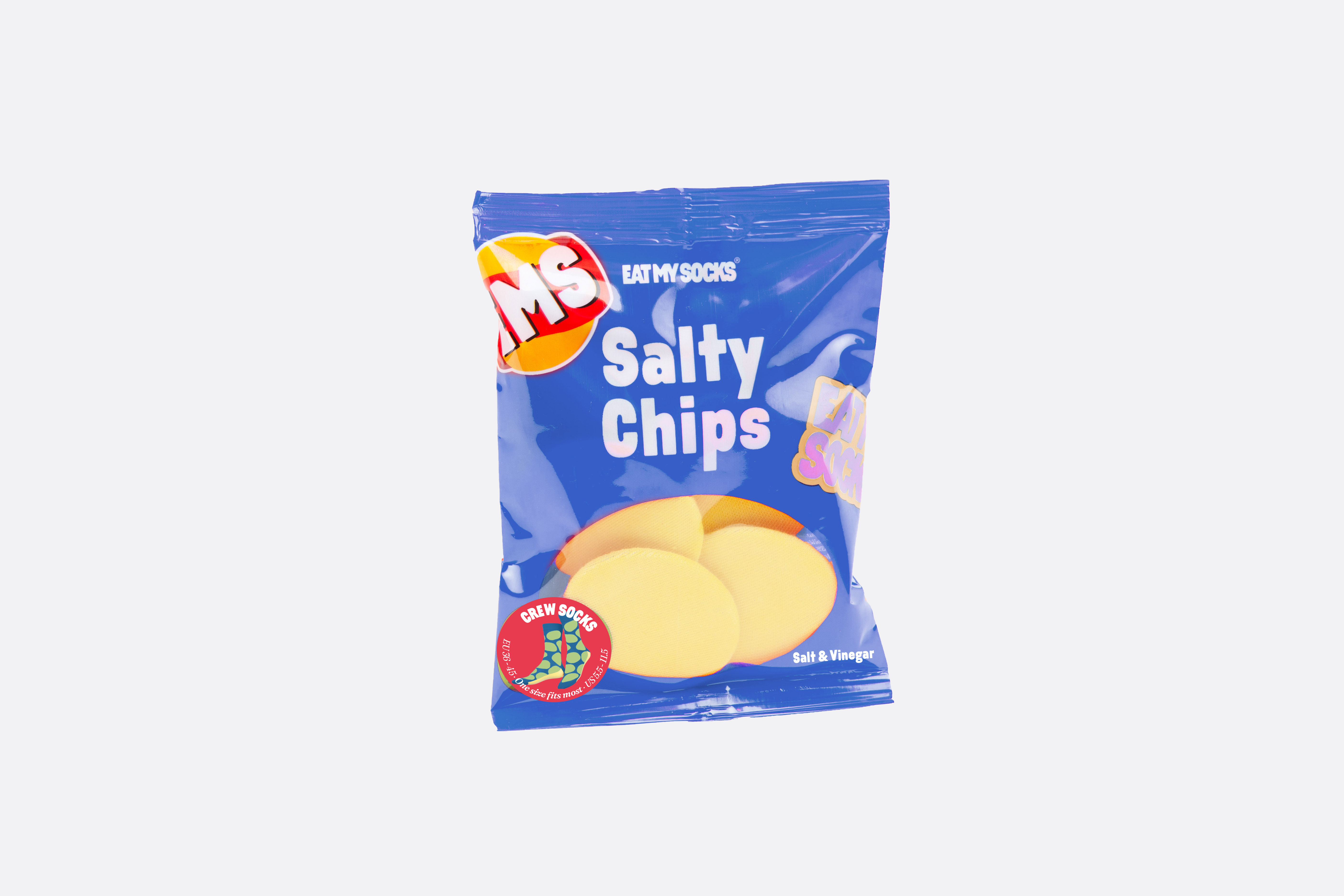 EMS, Socks, Salty Chips, Blue