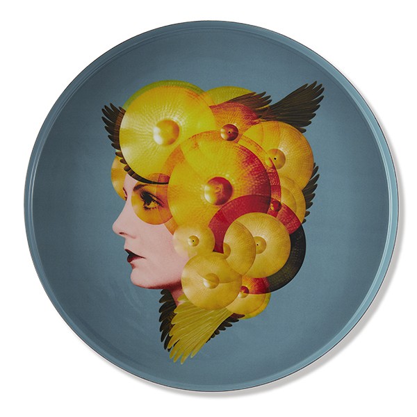 Στρογγυλός Δίσκος Cimbella 30 x 30 cm