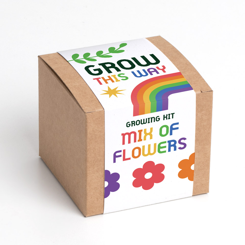 Grow This Way – Κιτ Καλλιέργειας Μείγματος Λουλουδιών