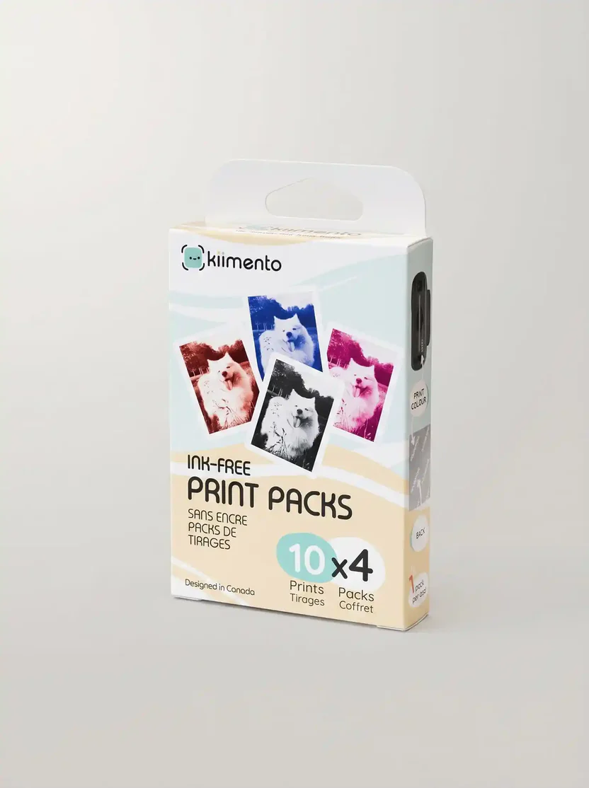 Kiimento Ανταλλακτικό Πακέτο 40 Εκτυπώσεων για Print Pro Camera