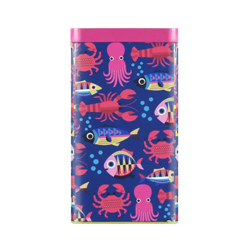 Sealife Small Fish Ορθογώνιο Μεταλλικό Κουτί 11 × 20 cm