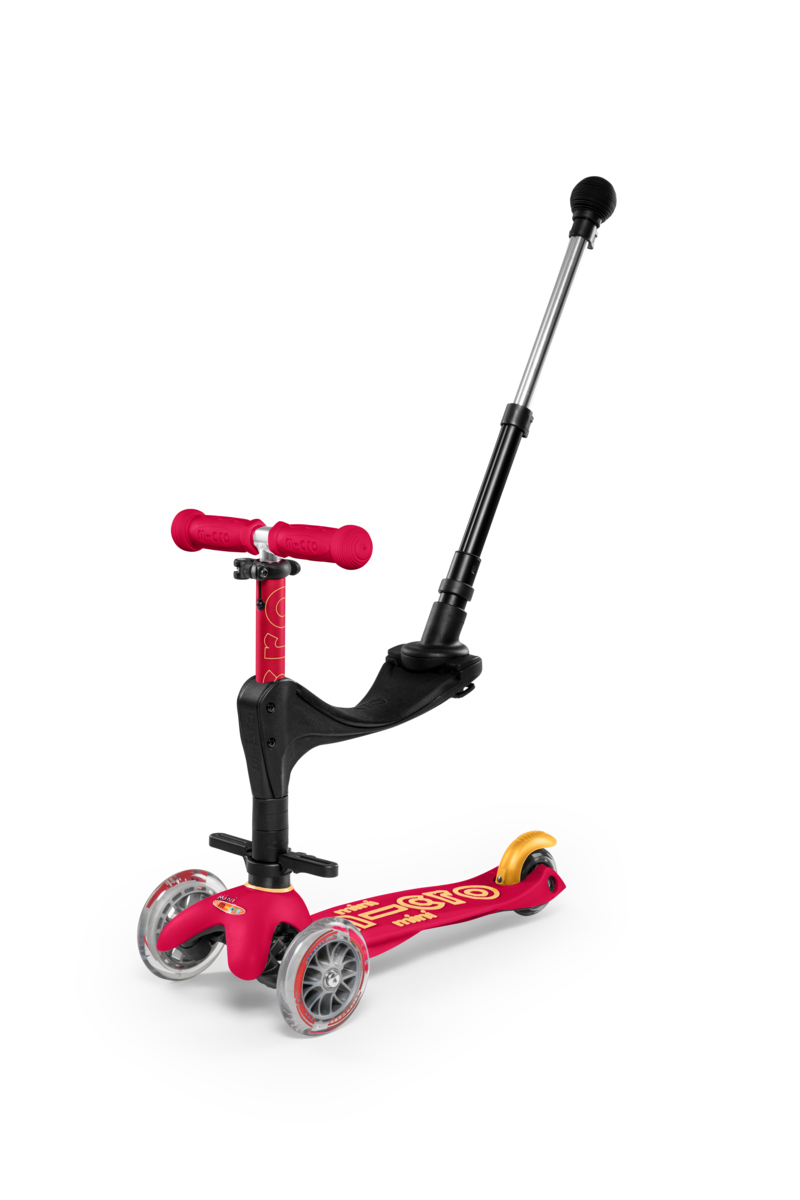 Πατίνι Mini Micro 3in1 Deluxe Plus - Κόκκινο Ruby