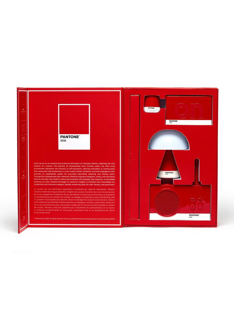 Σετ δώρου - LEXON x Pantone - Κόκκινο 2035