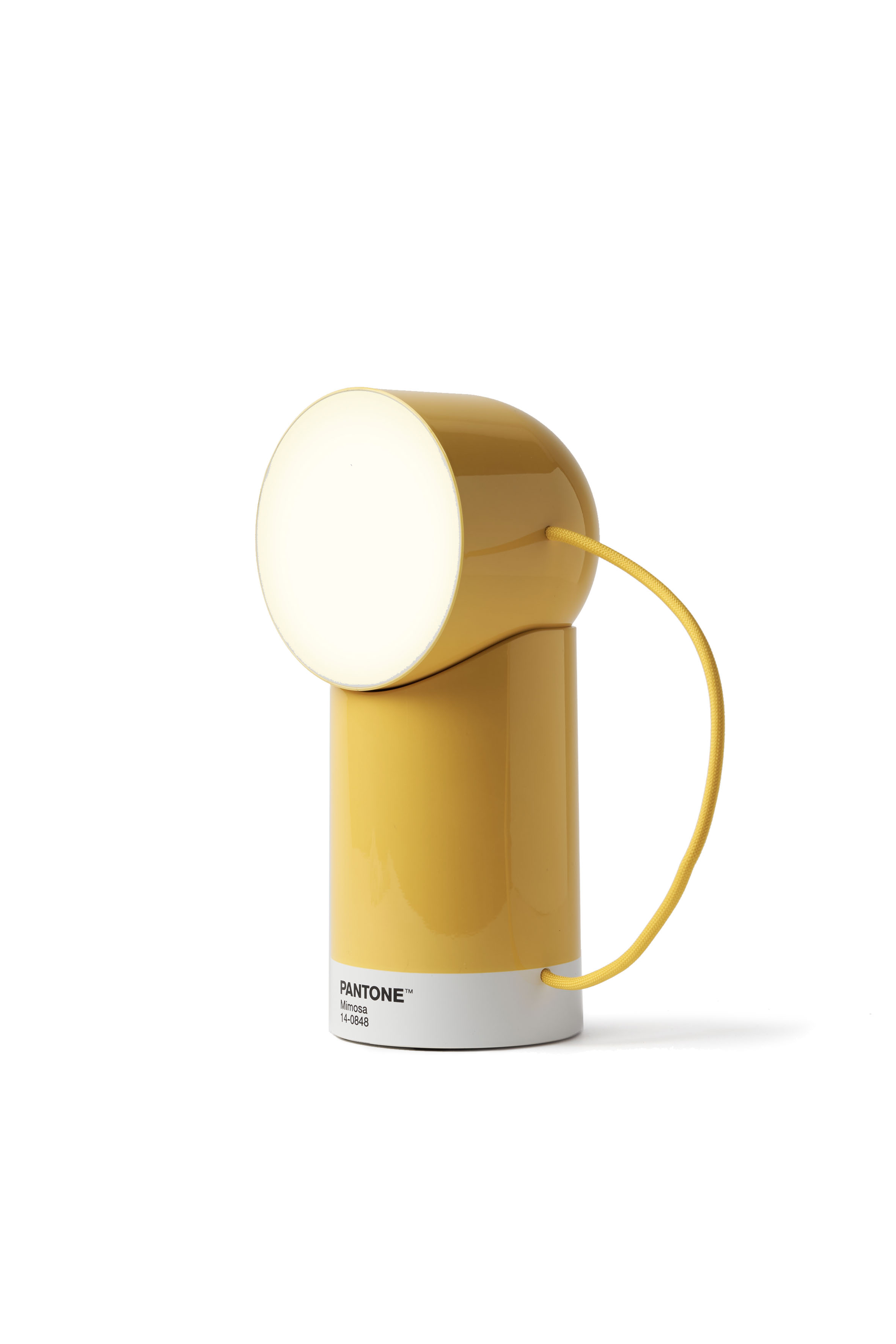 Lexon x Pantone | Φορητό φωτιστικό LED με κινούμενη κεφαλή - Mimosa