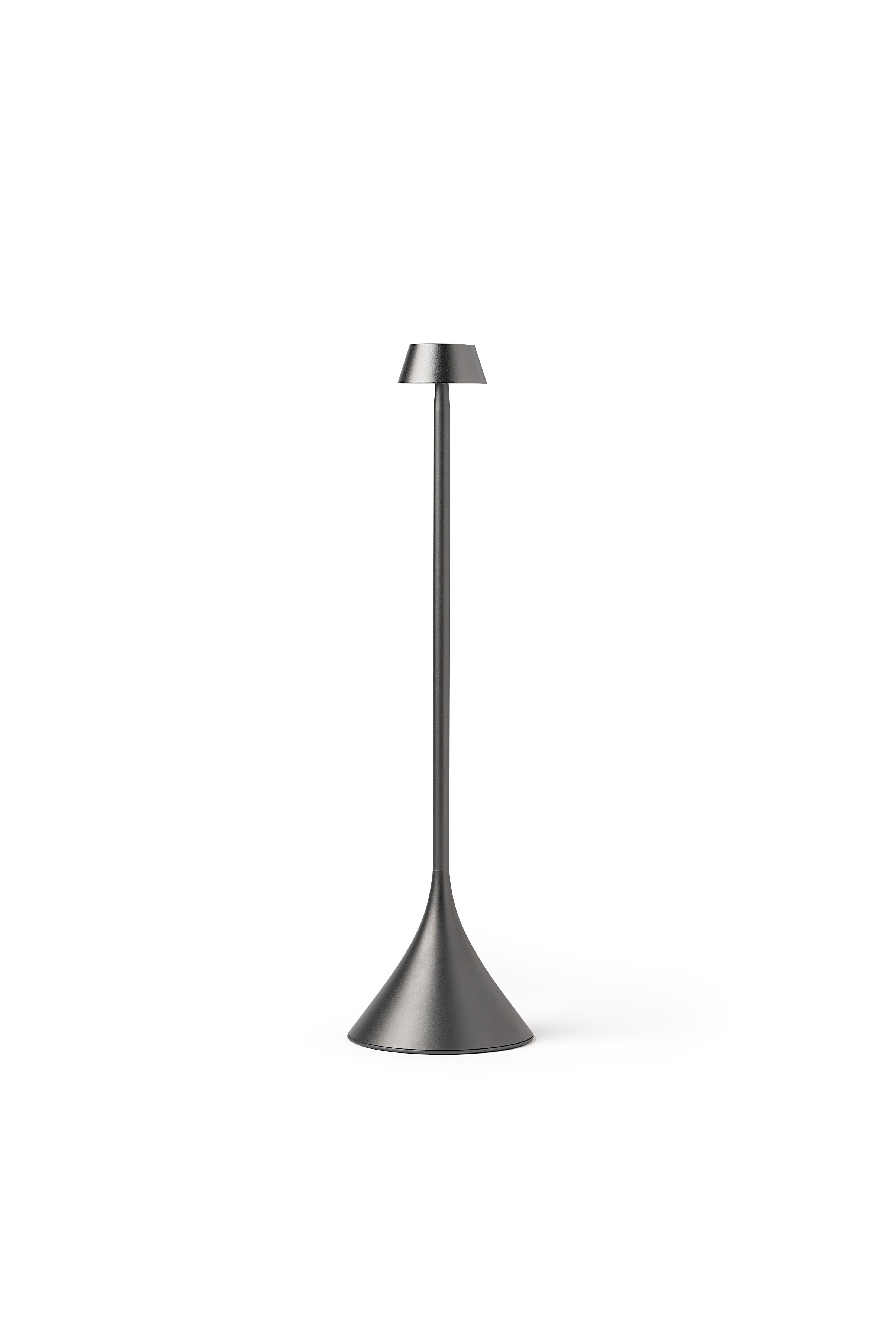 LEXON Table Lamp - LEXON® STELI SHADE - GUN METAL