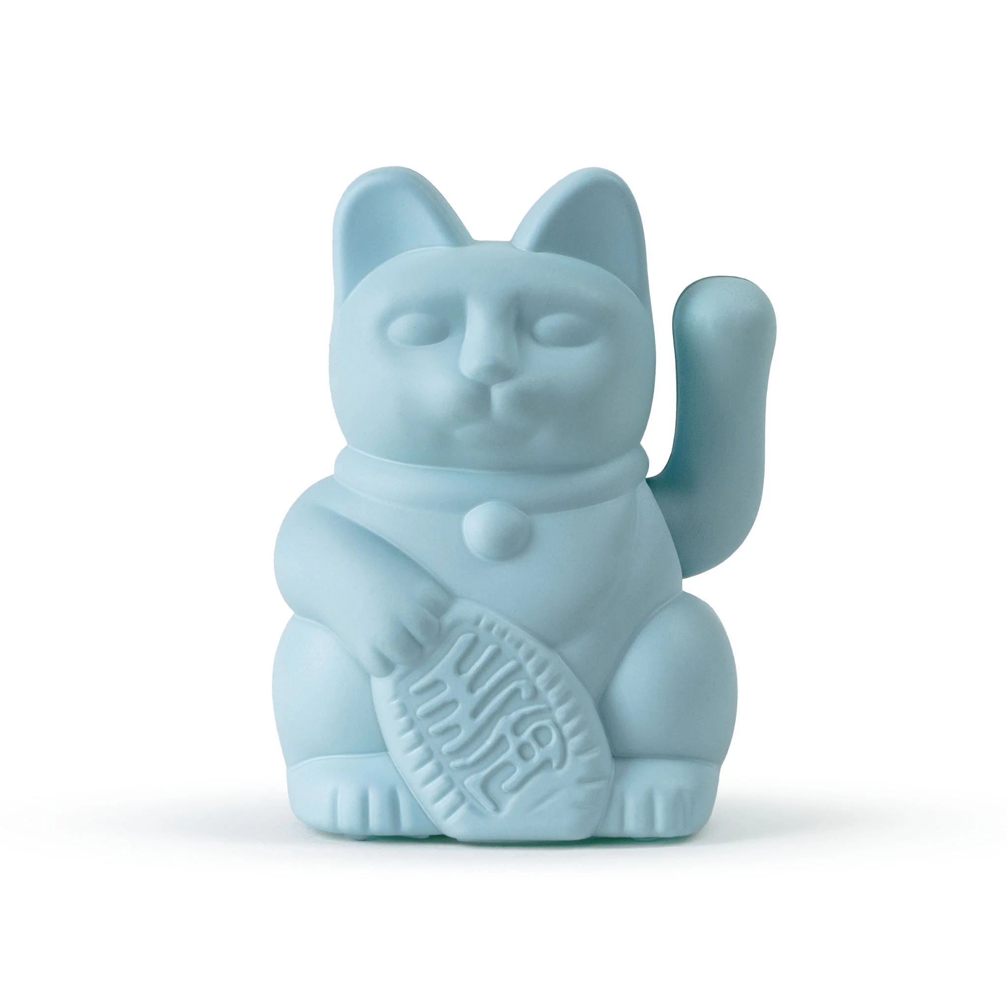 Lucky Cat / Solar / Waving cat / Light BLue