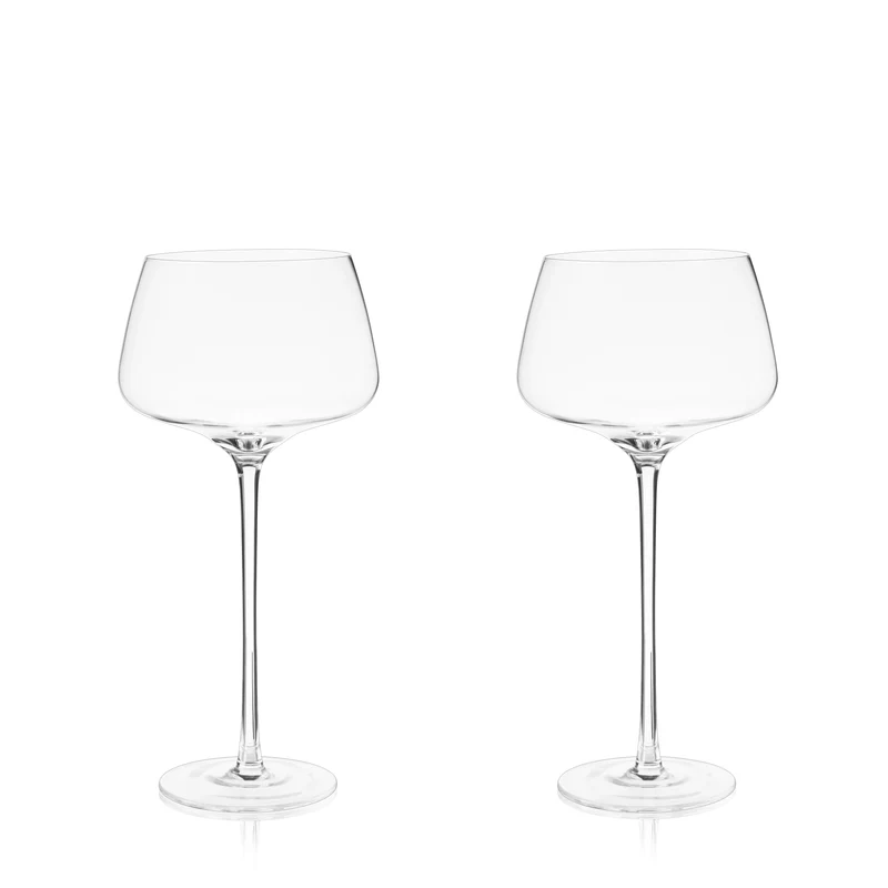 Σετ 2 Ποτηριών Angled Crystal Για Κοκτέιλ