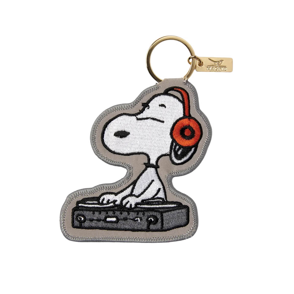 Peanuts Key Charm DJ