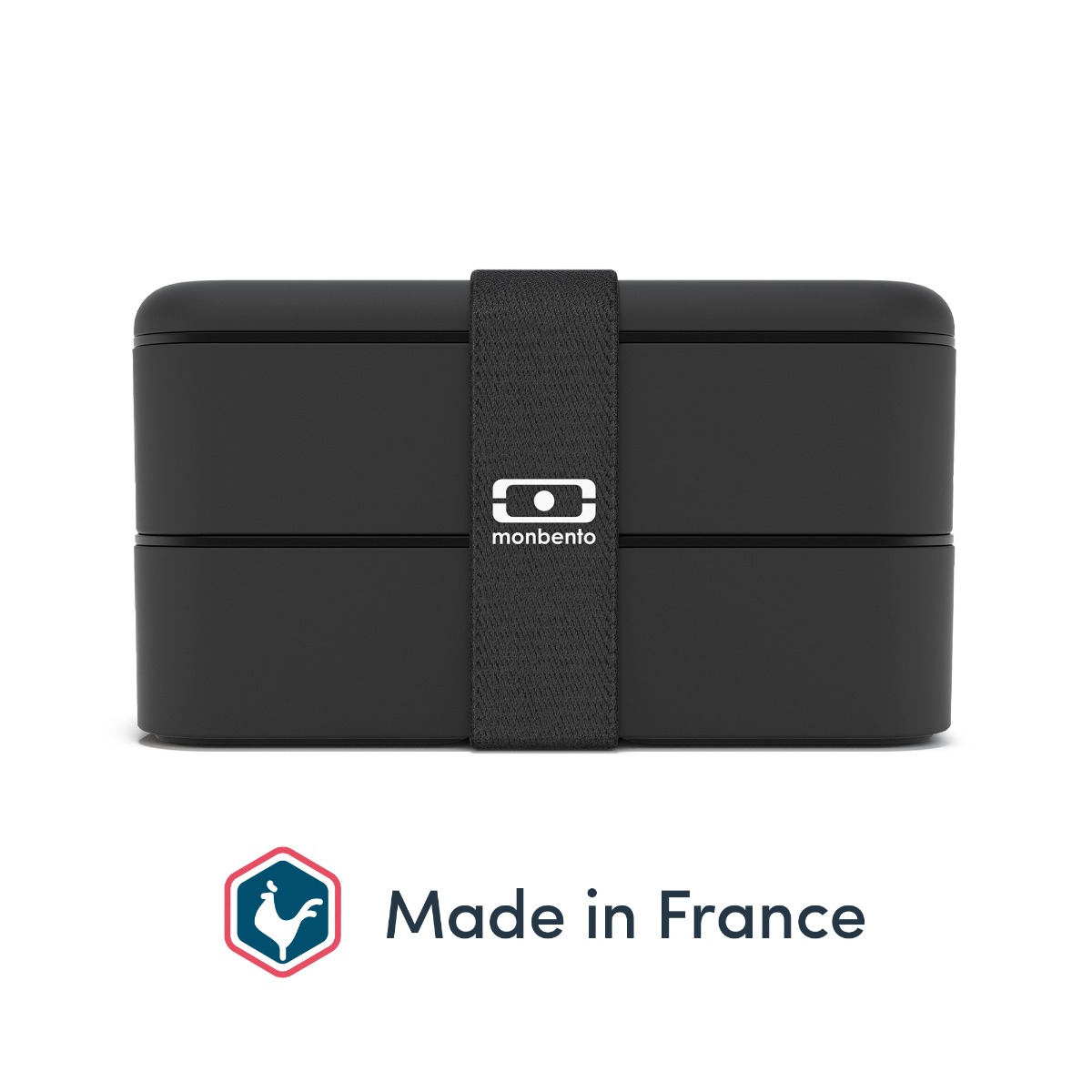 1L Δοχείο Φαγητού Monbento MB Original (PP) - Black Onyx