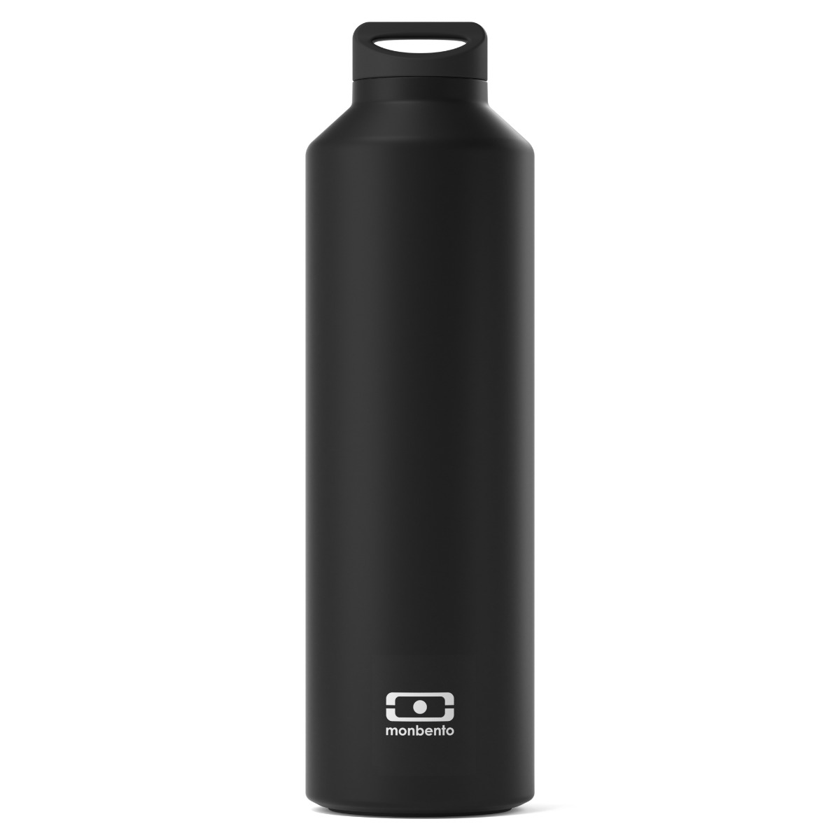 Ισοθερμικό Μεταλλικό Μπουκάλι 500ml Monbento MB Steel - Black Onyx