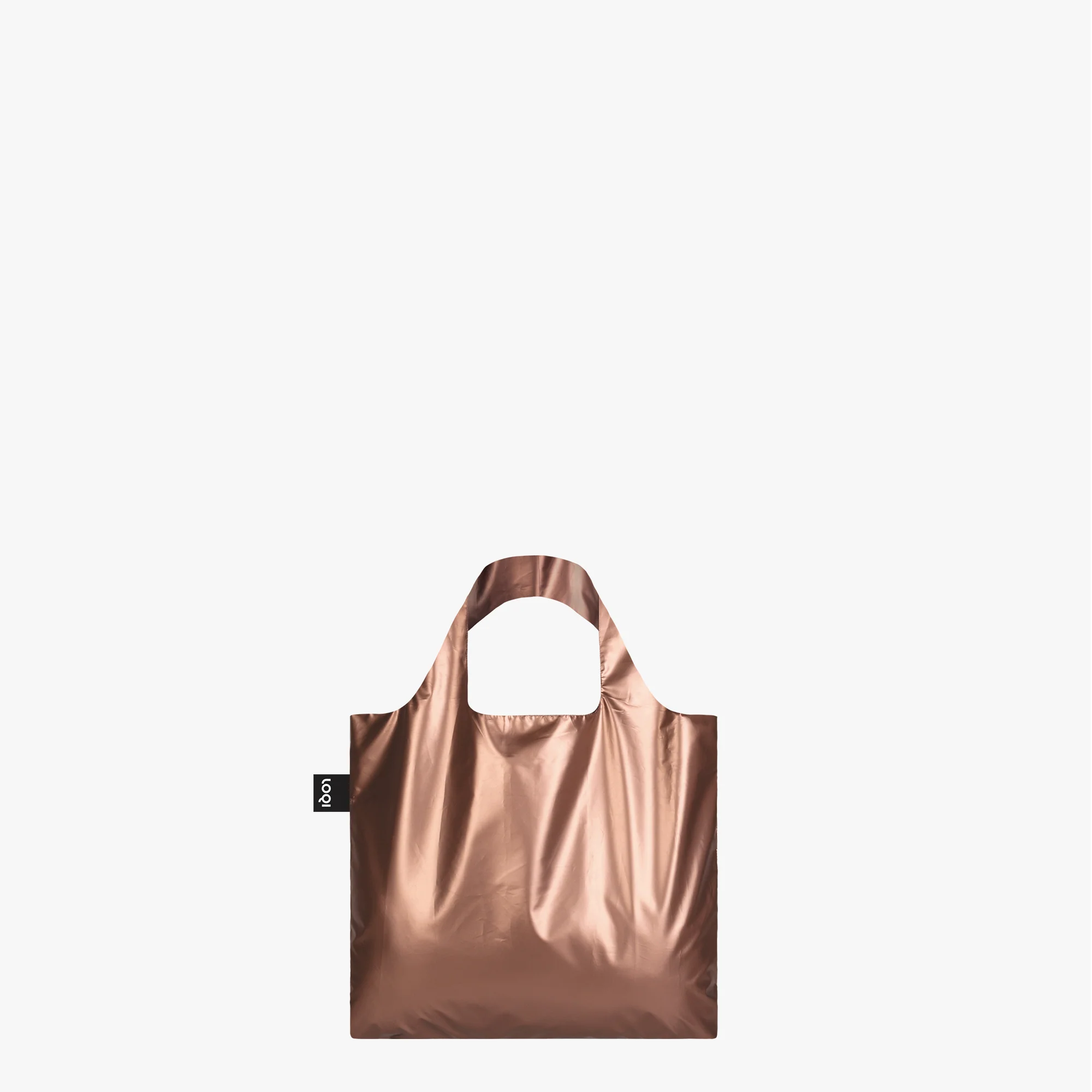 LOQI Τσάντα | Metallic Rose Χρυσό - Mini
