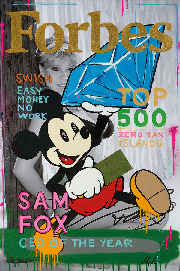 Fine Art Print Αφίσα Easy Money by Mikael Lindgren 30x40cm