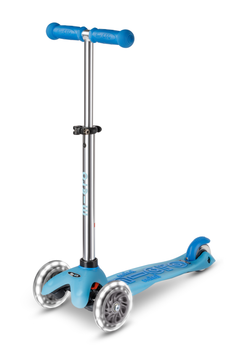 Πατίνι Mini Micro Deluxe Glow LED - Arctic Blue