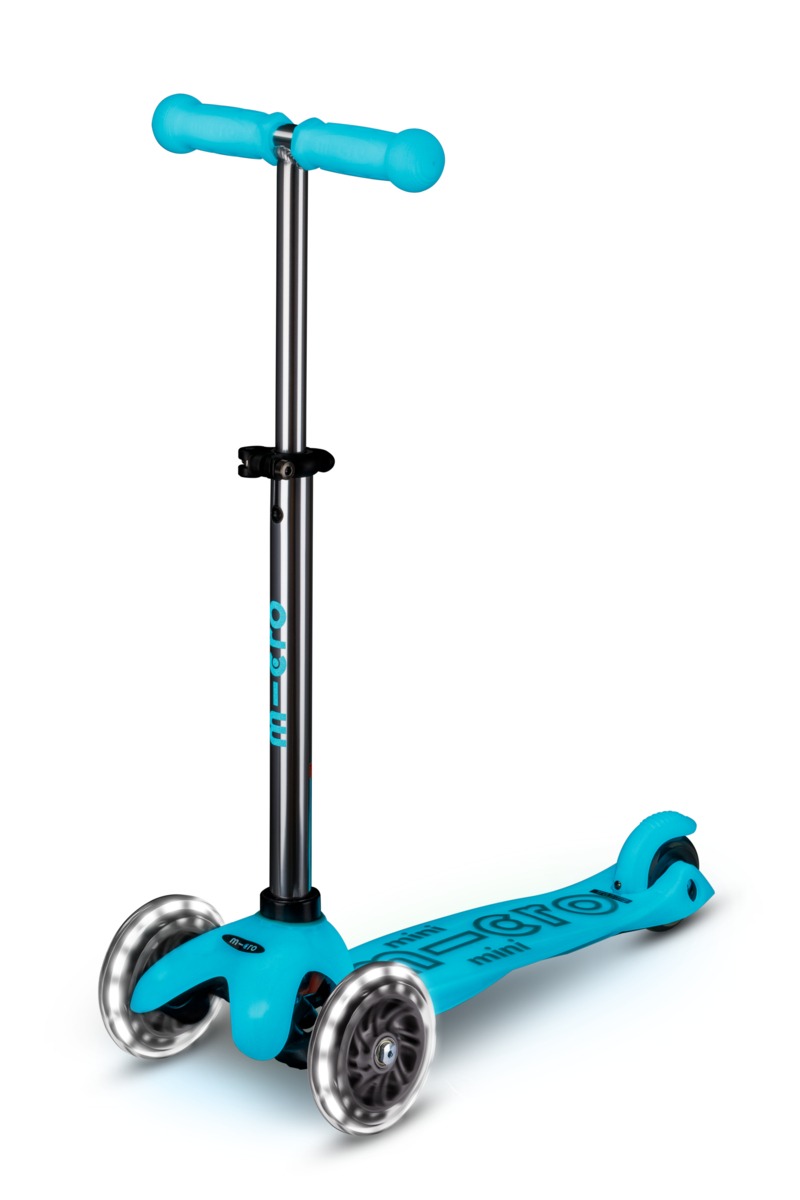 Πατίνι Mini Micro Deluxe Glow LED - Glacier Aqua