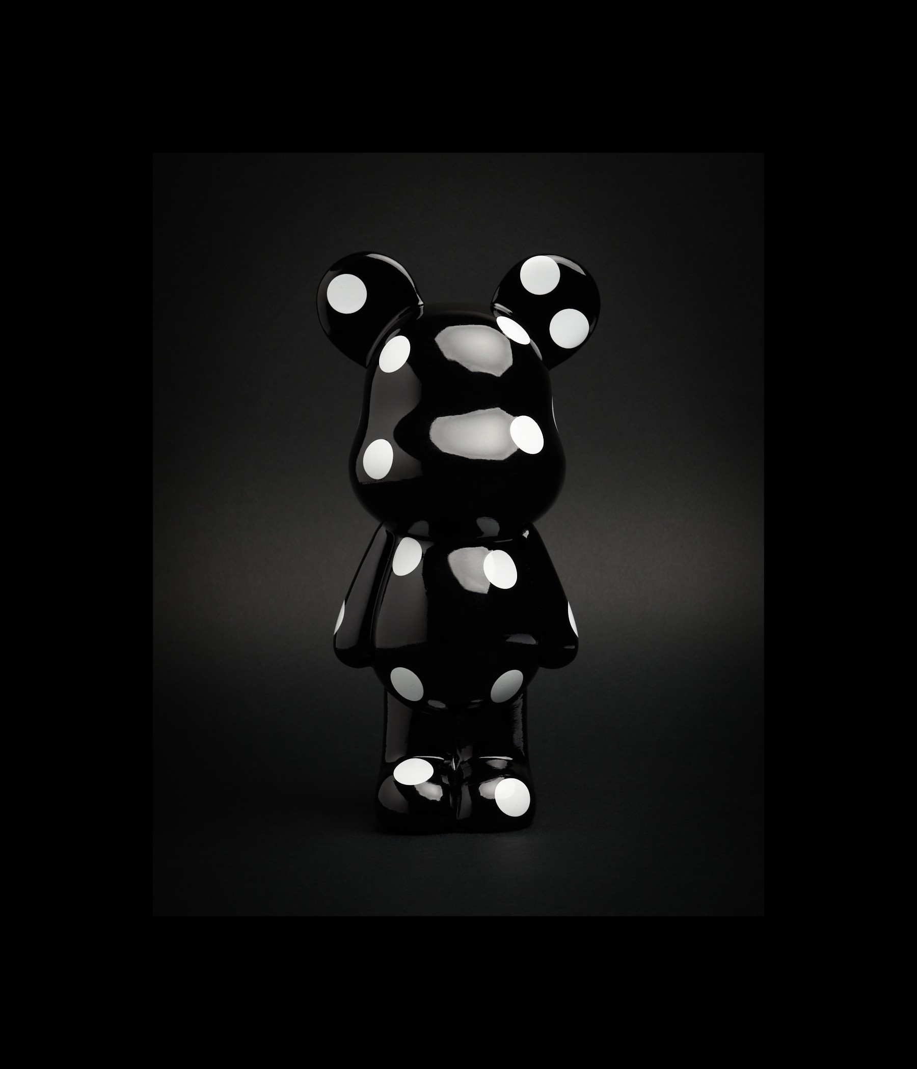 Κουμπαράς Teddy - Black 24 cm