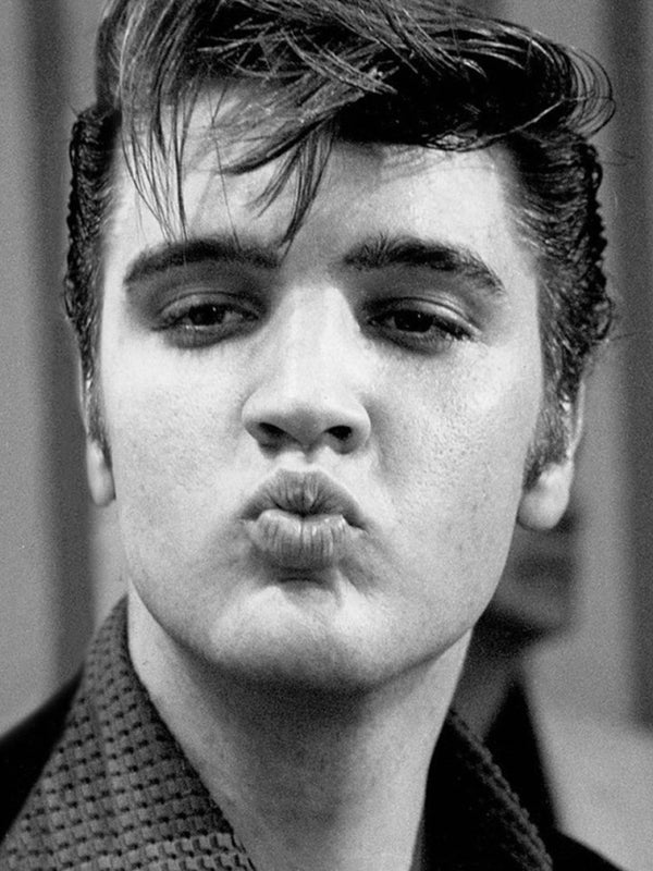 Fine Art Print Αφίσα Elvis Portrait N&B 30x40cm