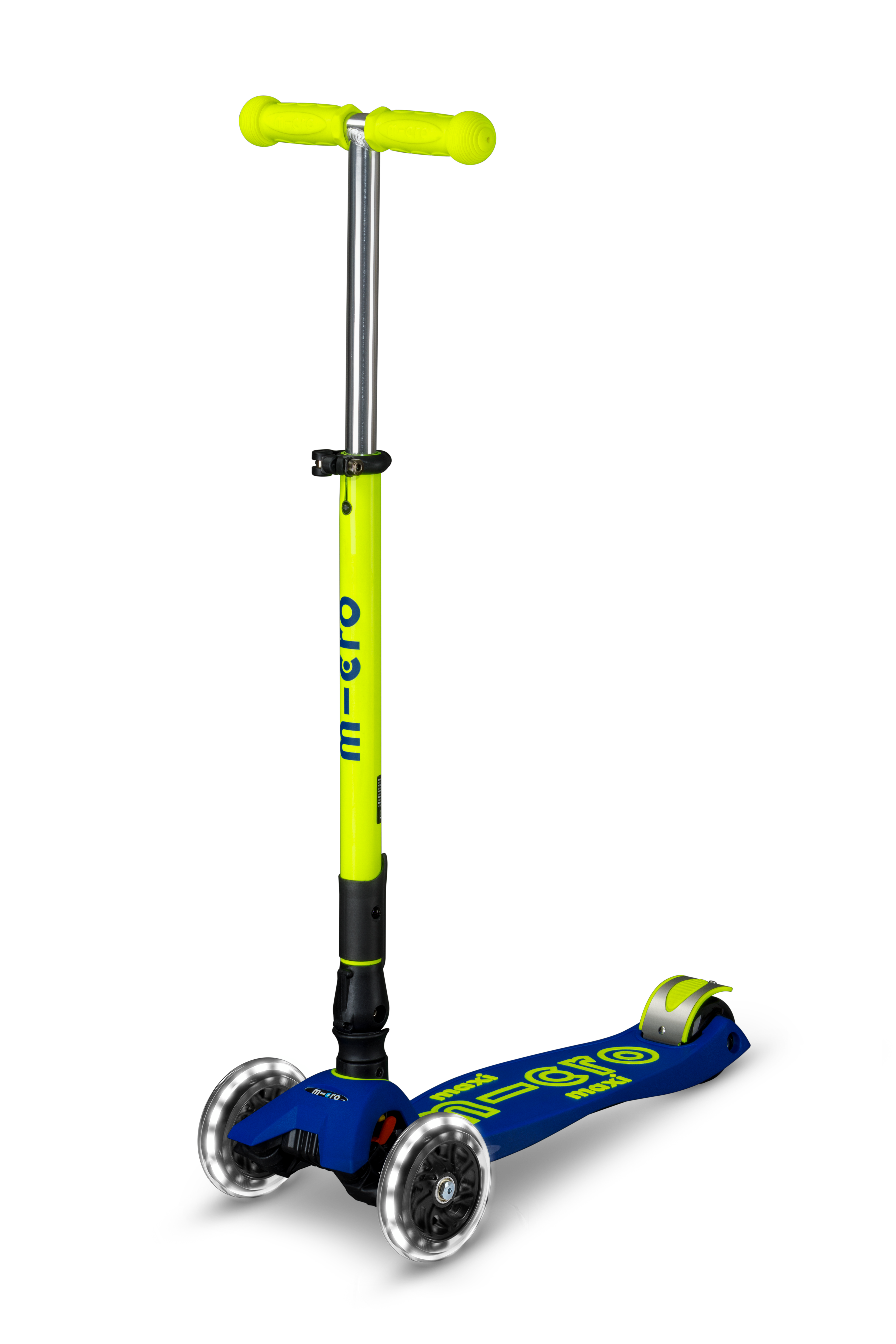 Maxi Micro Deluxe Foldable Neon LED Canary Yellow