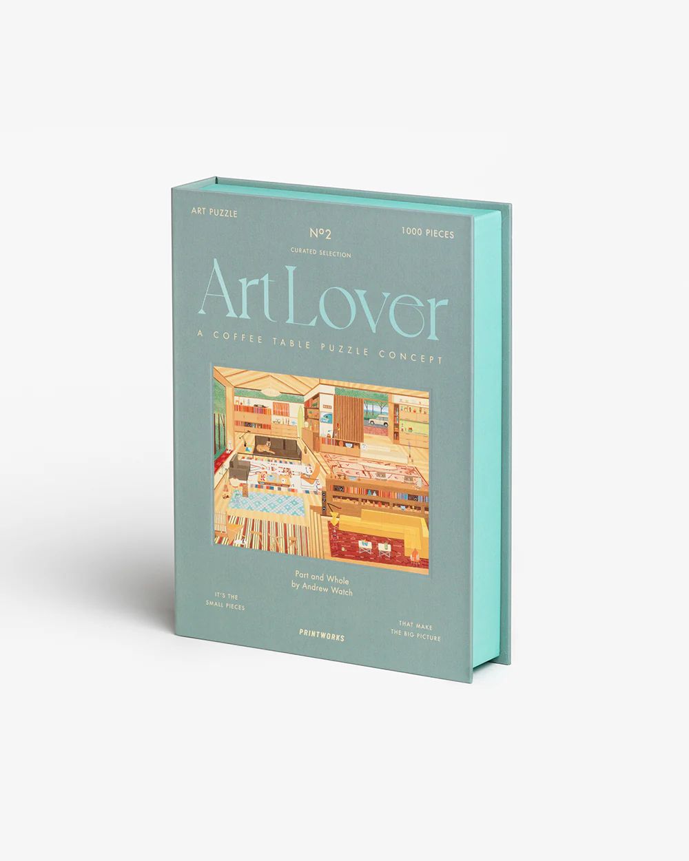 PRINTWORKS Art Lover Book Puzzle - Part and Whole, 1000 pcs