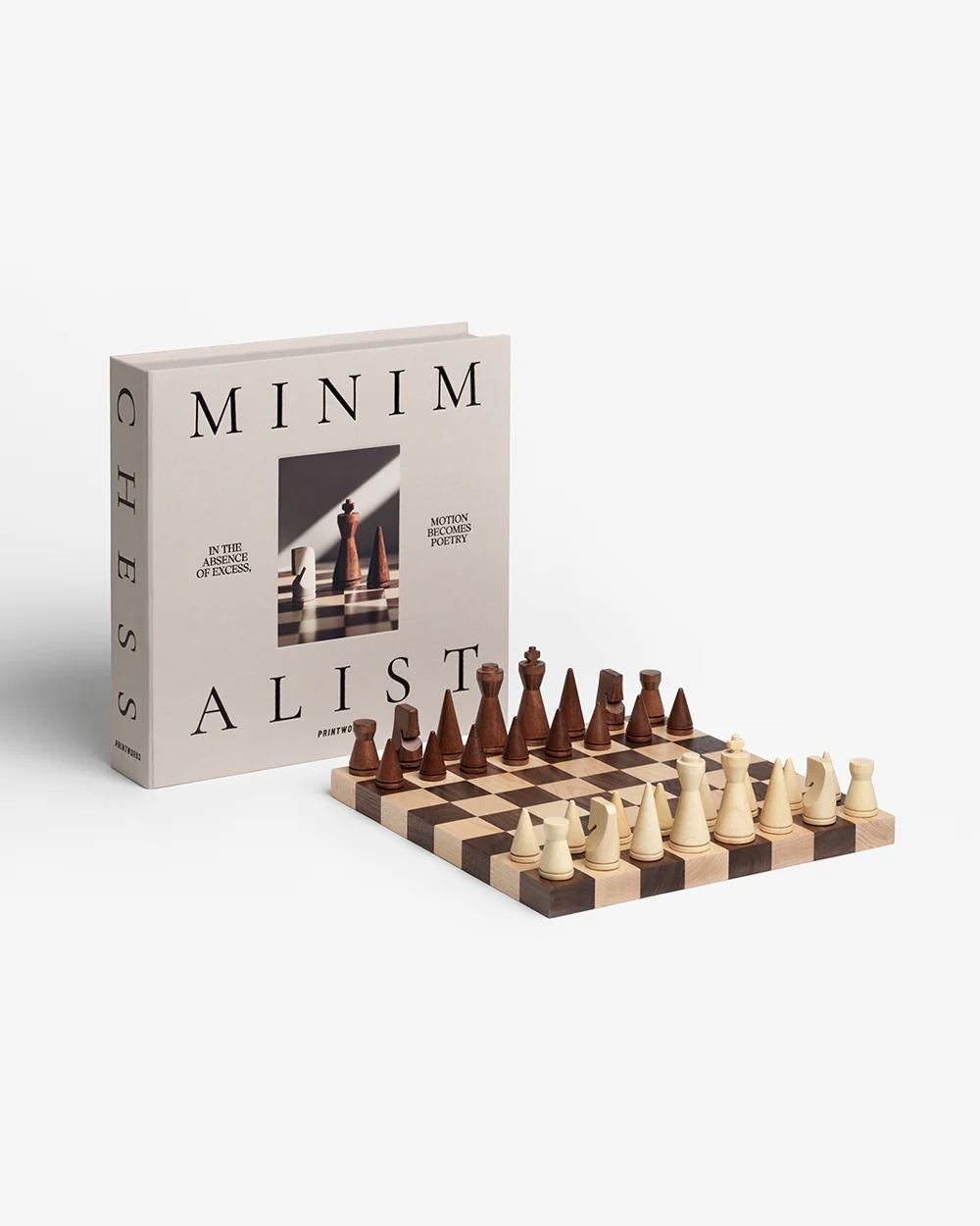 Ξύλινο Σκάκι - The Minimalist