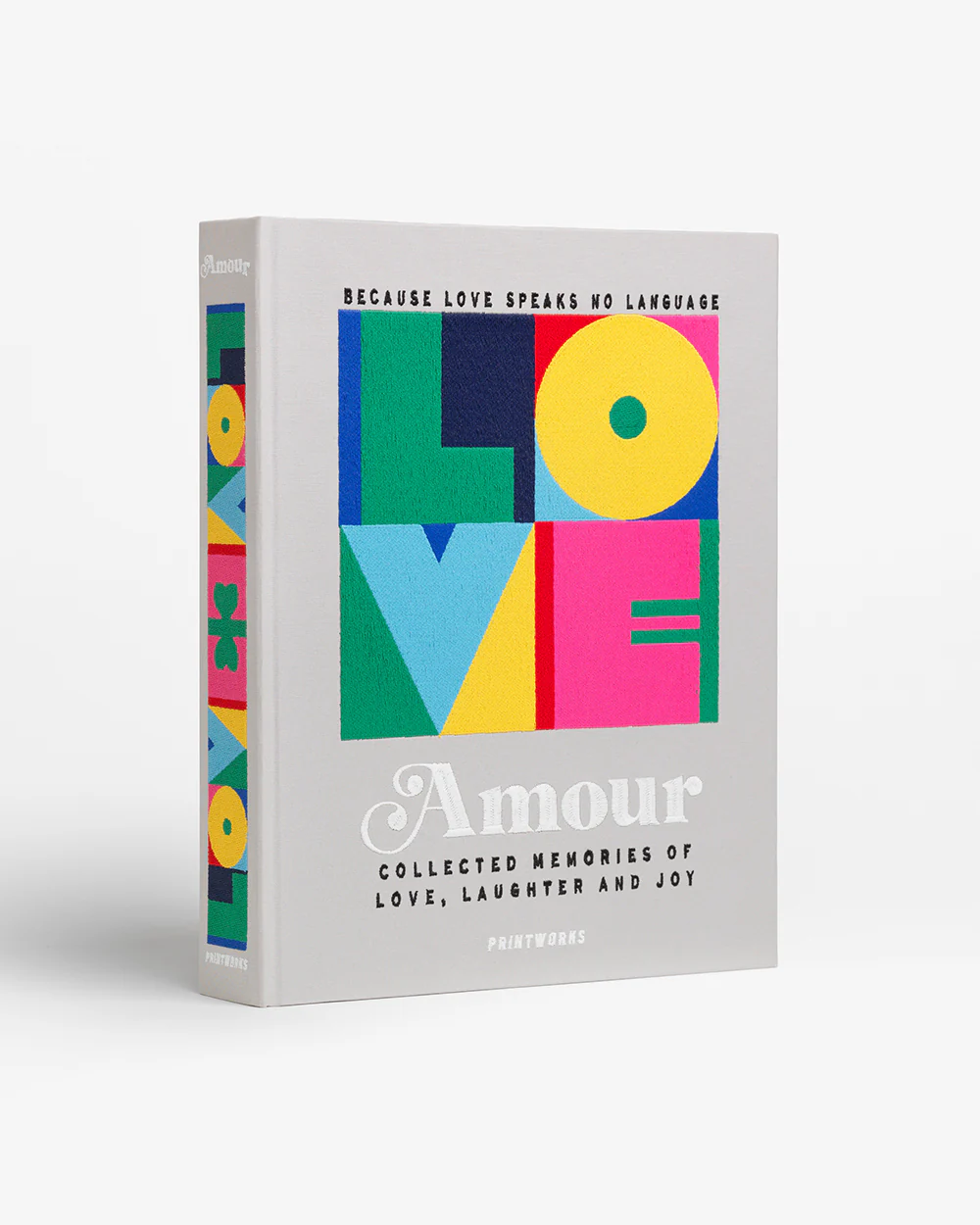 Embroidered Photo Album - Amour